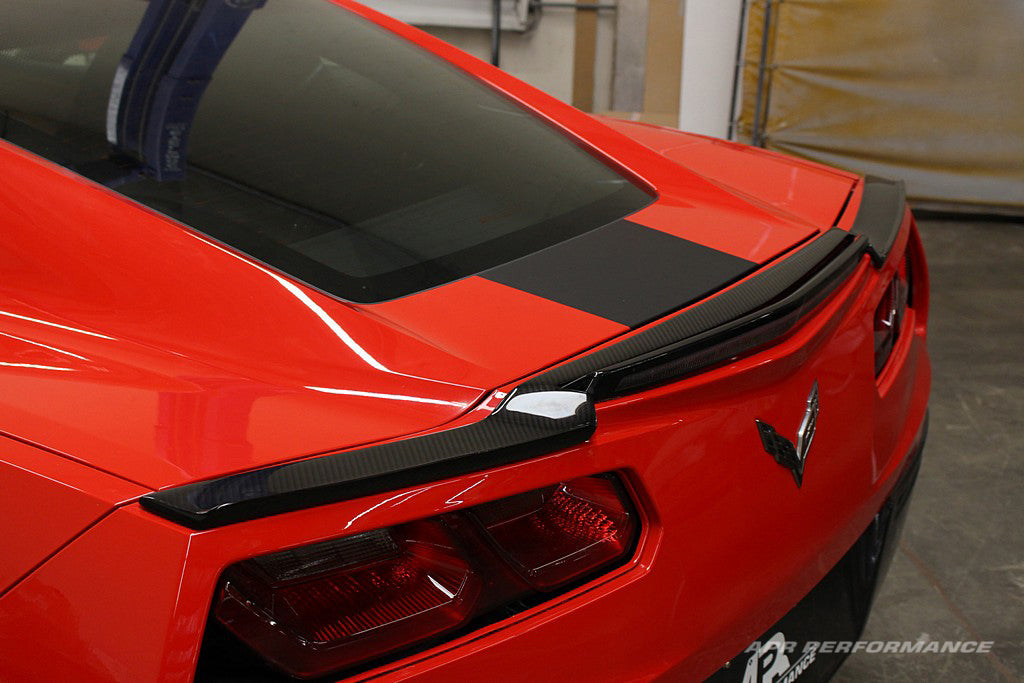 APR Carbon Fibre Rear Spoiler Delete for Chevrolet Corvette C7 2014-2019 - image 7