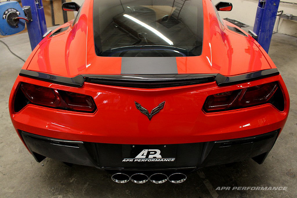 APR Carbon Fibre Rear Spoiler Delete for Chevrolet Corvette C7 2014-2019 - image 5