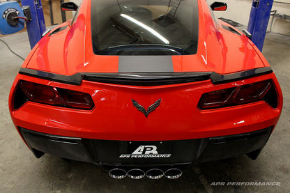APR Carbon Fibre Rear Spoiler Delete for Chevrolet Corvette C7 2014-2019 - image 5
