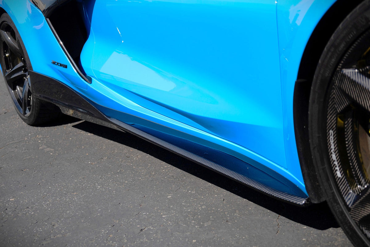 APR Carbon Fibre Side Rocker Extensions for Chevrolet Corvette C8 Z06, E-Ray, ZR1 & Grand Sport - image 12