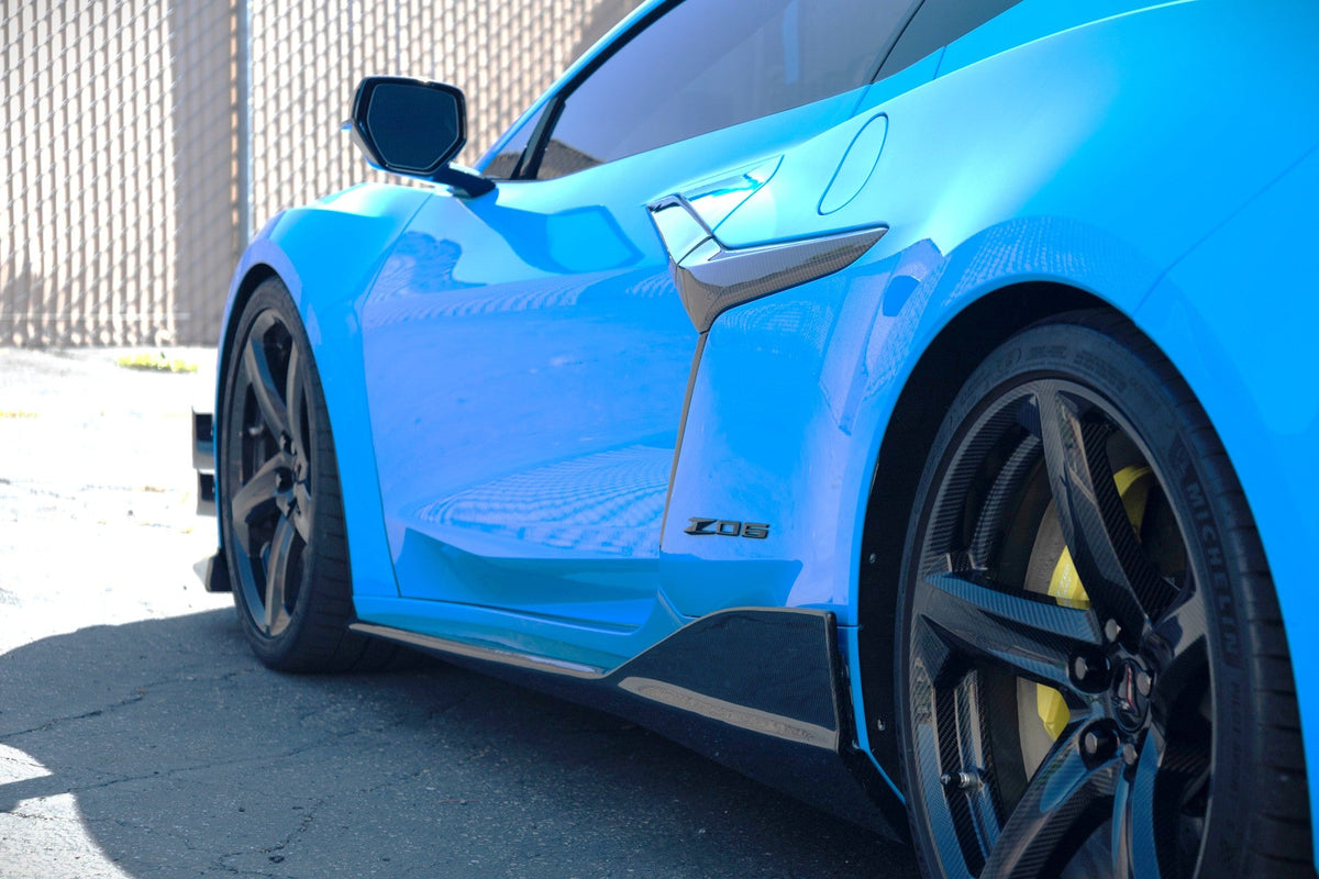 APR Carbon Fibre Side Rocker Extensions for Chevrolet Corvette C8 Z06, E-Ray, ZR1 & Grand Sport - image 9