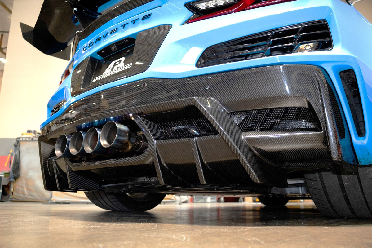 APR Carbon Fibre Rear Diffuser for Chevrolet Corvette C8 Z06, E-Ray, ZR1 & Grand Sport - image 10