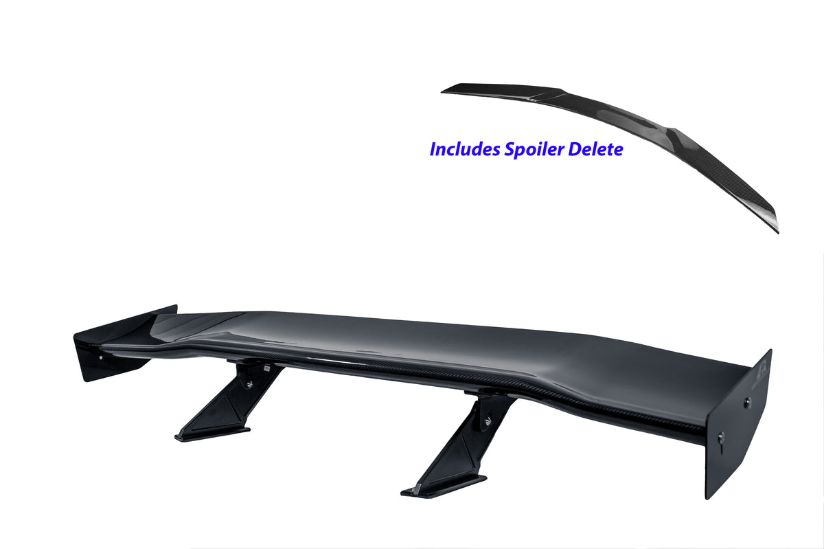 APR GTC-500 Adjustable Carbon Fibre Wing for Chevrolet Corvette C8 Z06 2023+ - image 3