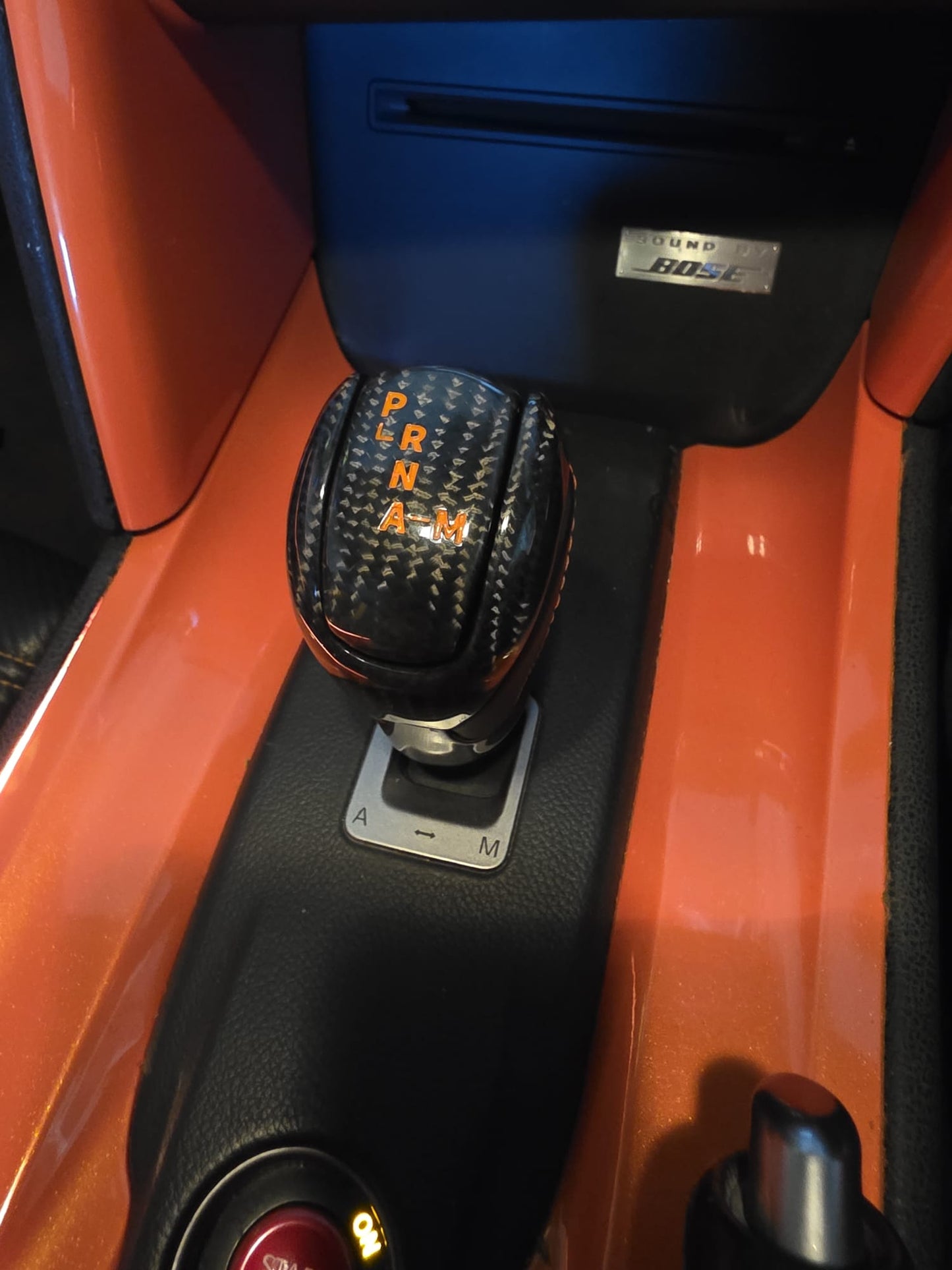 FD Racing Carbon Fibre Gear Knob – Nissan R35 GTR (Custom Colour)