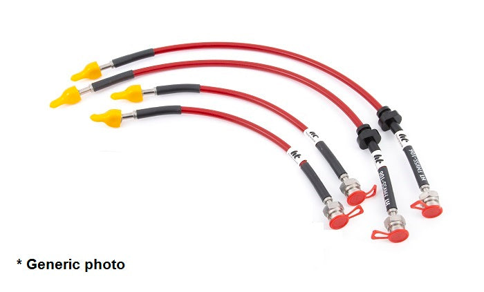 HoseTechnik Braided Brake Lines for Toyota Corolla AE86 Coupe (TOY-5-AE86)