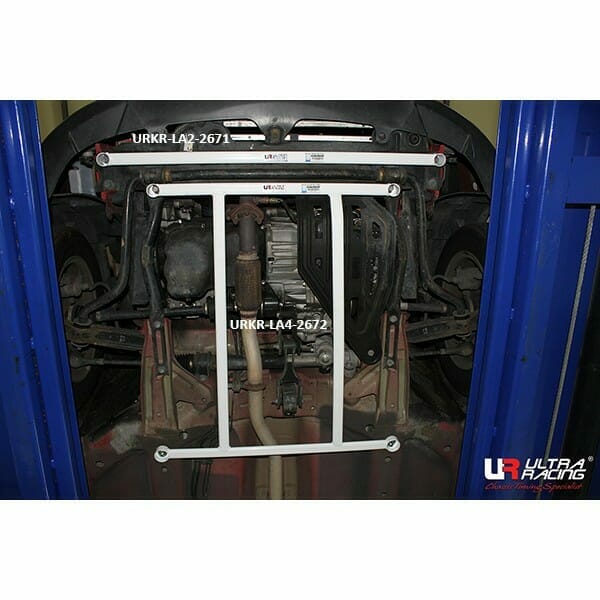 Ultra Racing 4-Point Front Lower Brace for Daewoo Matiz M250