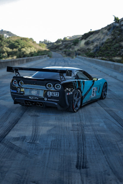 APR GTC-500 Adjustable Carbon Fibre Wing for Chevrolet Corvette C6 & C6 Z06 2005-2013 - image 4