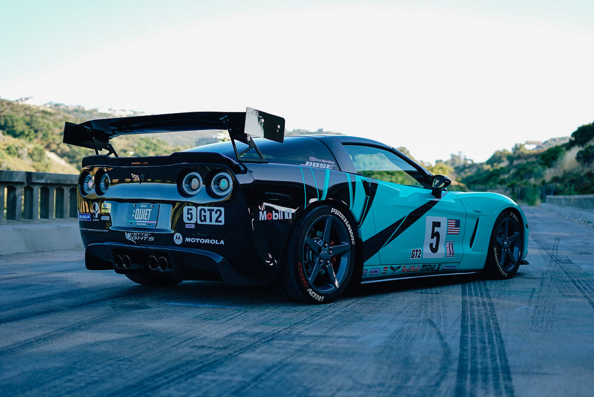 APR GTC-500 Adjustable Carbon Fibre Wing for Chevrolet Corvette C6 & C6 Z06 2005-2013 - image 2