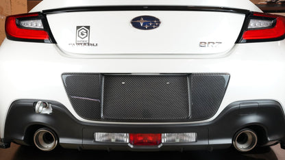 APR Carbon Fibre Number Plate Backing for Toyota GR86 & Subaru BRZ 2022-2024 - image 3