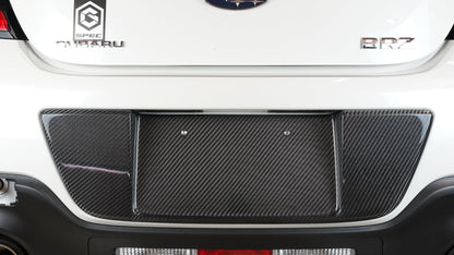 APR Carbon Fibre Number Plate Backing for Toyota GR86 & Subaru BRZ 2022-2024 - image 4