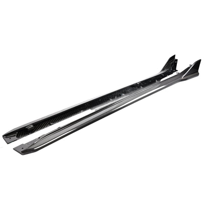APR Carbon Fibre Side Rocker Extensions for Honda Civic Type R FL5 2023+