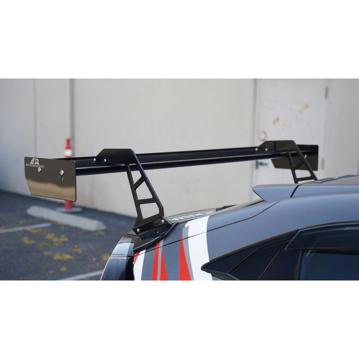 APR GT-250 Swan Neck Carbon Fibre Wing for Honda Civic Type R FK8 2017-2021 - image 6