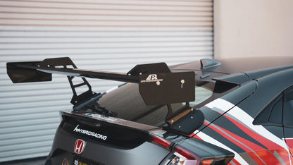 APR GT-250 Swan Neck Carbon Fibre Wing for Honda Civic Type R FK8 2017-2021 - image 7