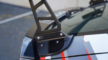 APR GT-250 Swan Neck Carbon Fibre Wing for Honda Civic Type R FK8 2017-2021 - image 9