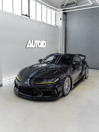 Toyota GR Supra Mk5 Carbon Fibre Front Bonnet Hood by Adro (2019+) | Front Hood | FD Racing