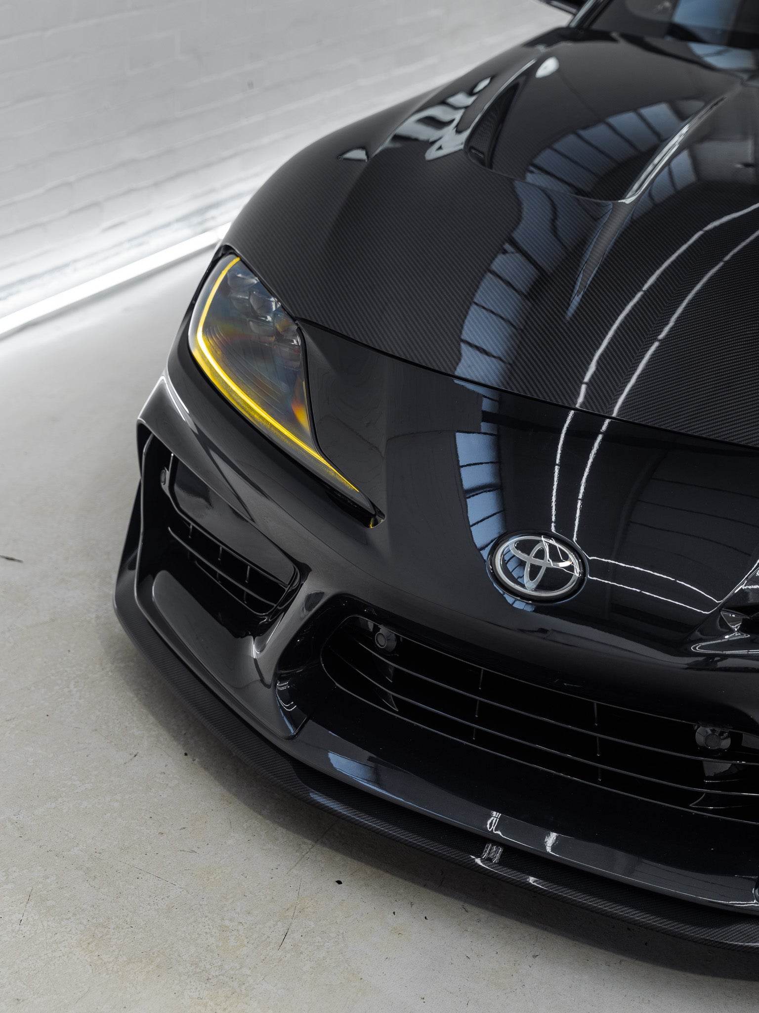 Toyota GR Supra Mk5 Carbon Fibre Front Bonnet Hood by Adro (2019+) | Front Hood | FD Racing
