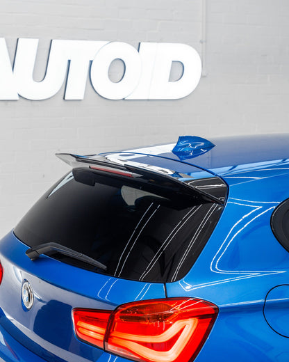 ZAERO V2 Rear Spoiler Gloss Black for BMW 1 Series F20 F21