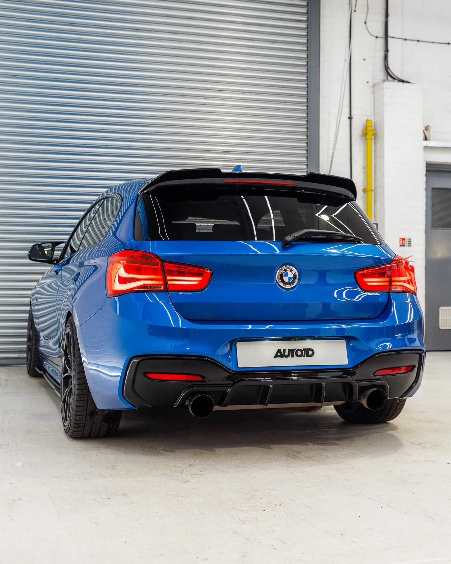 ZAERO V2 Rear Spoiler Gloss Black for BMW 1 Series F20 F21
