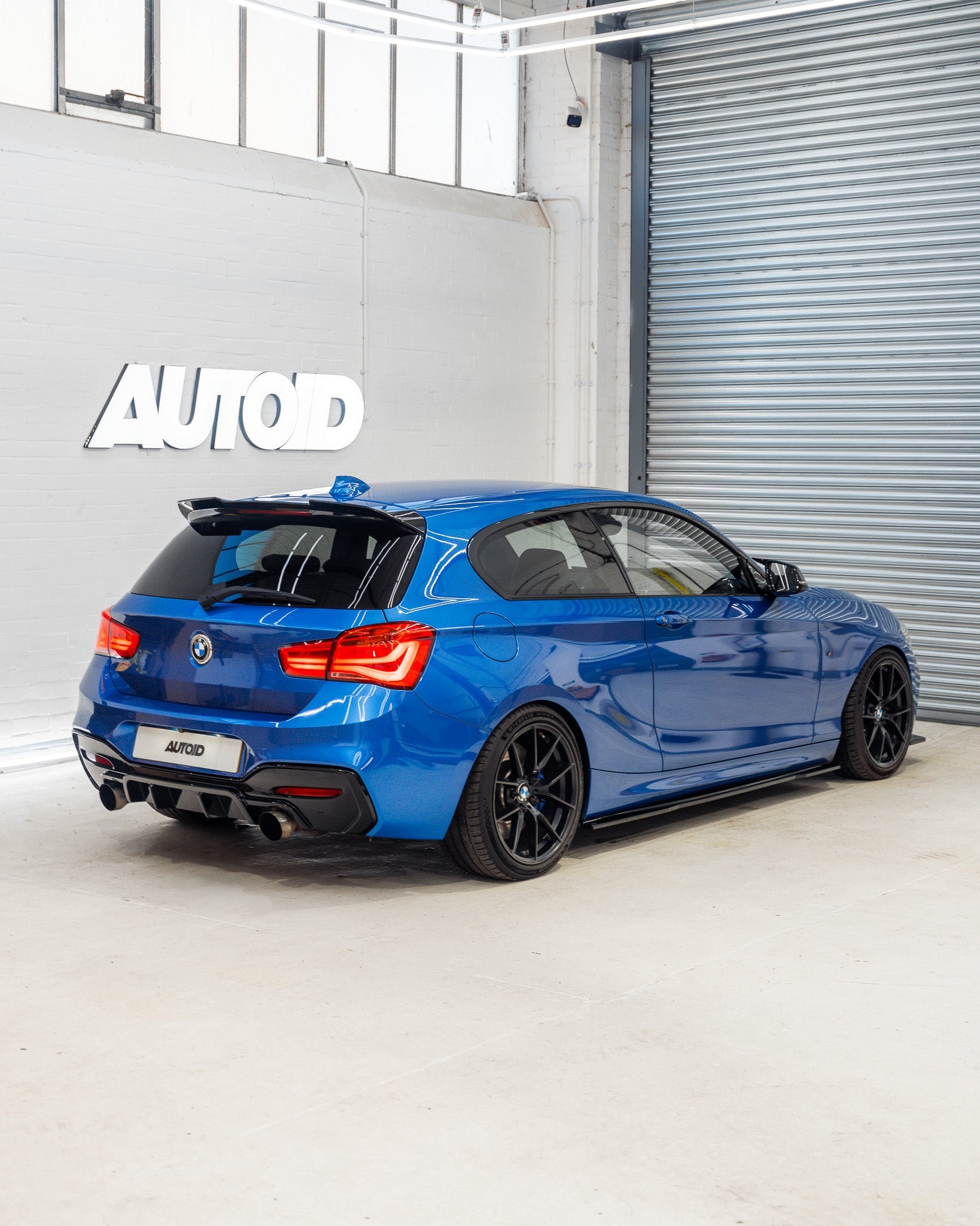 ZAERO V2 Rear Spoiler Gloss Black for BMW 1 Series F20 F21