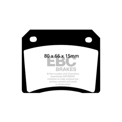 EBC | Brake Pad & Disc Kit DP101+D417 | Jaguar MK10 1961-64 - FD Racing