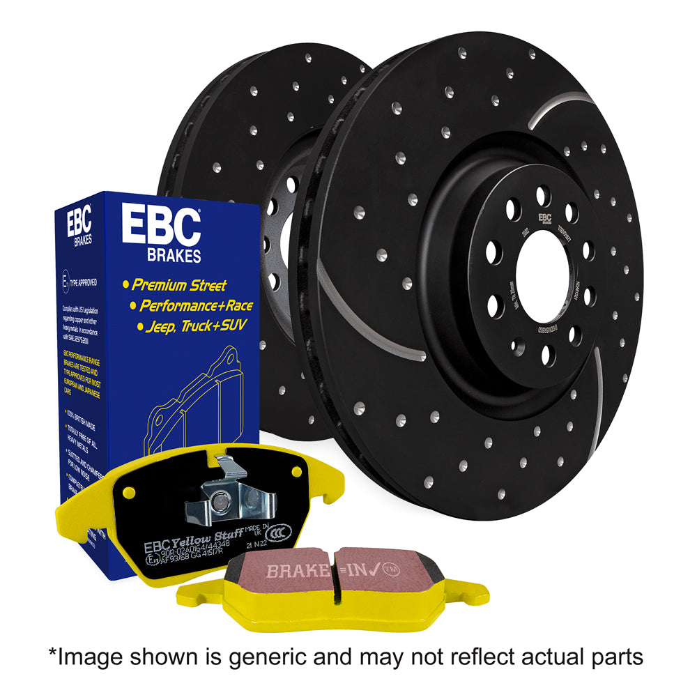 EBC | Brake DP1137+D478+DP1230+D167 | Volkswagen Vento 1996-1999
