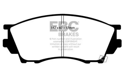 EBC | Brake Kit DP1019+D648+DP740+D649 | Mazda Xedos-9 1994-2002 - FD Racing