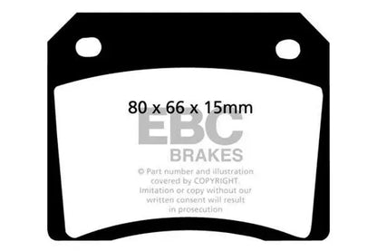 EBC | Brake Pad & Disc Kit DP101+D532 | Jenson Interceptor 1966-76 - FD Racing