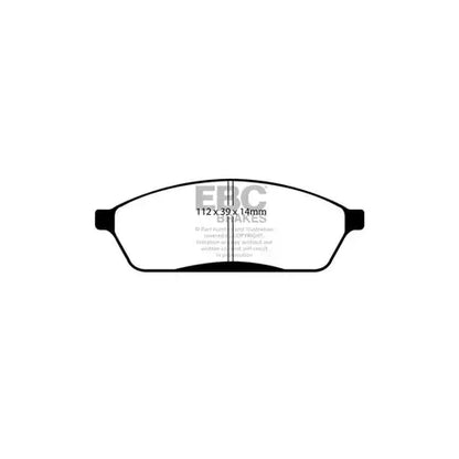 EBC | Brake Kit DP1023+D733 | Subaru Vivio 1992-96 - FD Racing