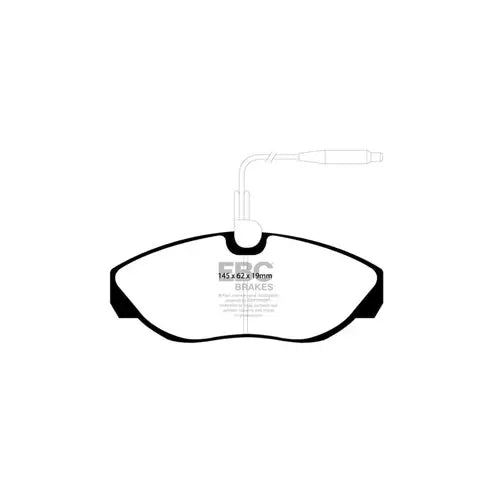 EBC | Brake Kit DP1024+D831 | Citroen Jumper Q14 1994-99 - FD Racing