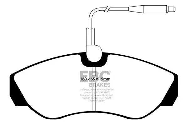 EBC | Brake Kit DP1024+D832 | Fiat Ducato 1.8T 1994-99 - FD Racing