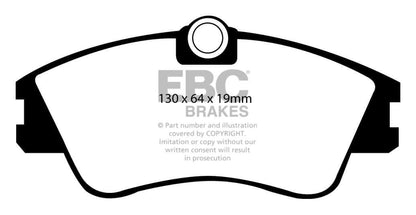 EBC | Brake Kit DP1030/2+D812 | Volkswagen Transporter T4 1993-95 - FD Racing