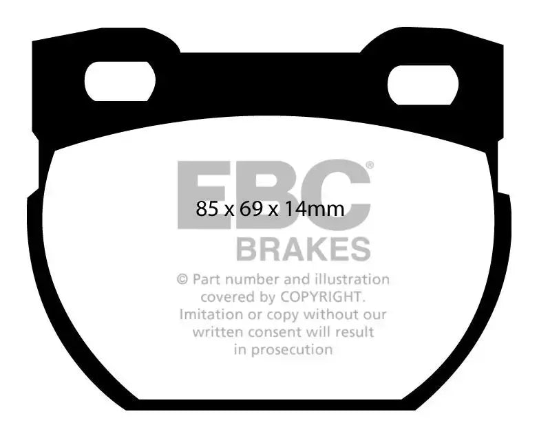 EBC | Brake Kit DP1033+D1188 | Land Rover 110 Defender 1999-2018 - FD Racing