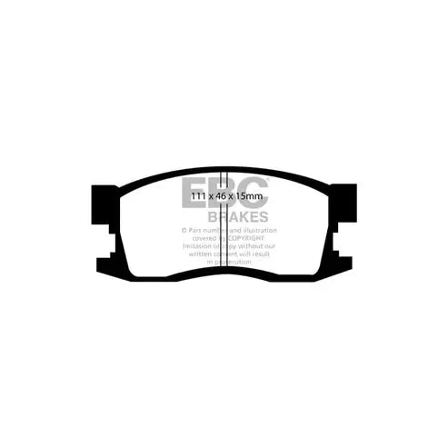 EBC | Brake Kit DP1034+D189 | Honda Civic Shuttle 1985-87 - FD Racing