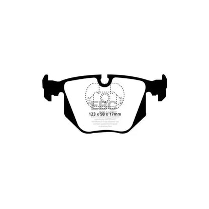 EBC | Brake Kit DP1036+D991+DP1118+D992 | BMW X5-E53 2000-07 - FD Racing