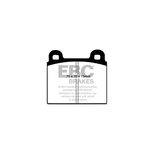 EBC | Brake Kit DP103+D111 | BMW 1800 1964-65 - FD Racing