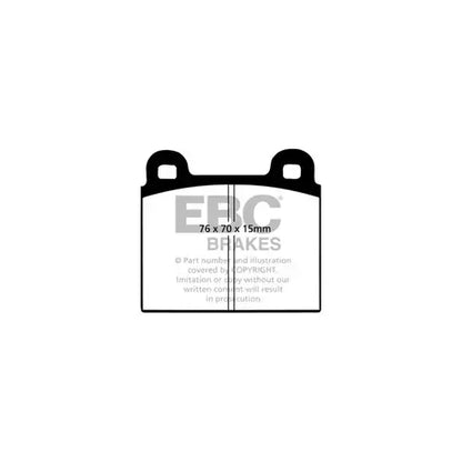 EBC | Brake Kit DP103+D481 | Volkswagen Transporter T2 1972-79 - FD Racing