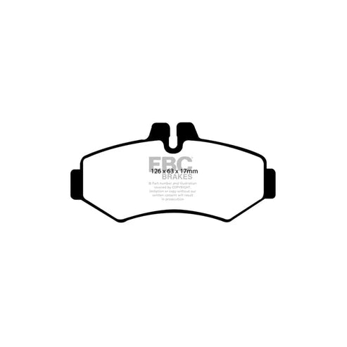 EBC | Brake DP1071/2+D843+DP1298+D844 | Mercedes 316-D 1997-2006 - FD Racing