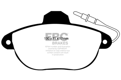 EBC | Brake DP1077+D846+DP227+D836 | Citroen Xantia 1997-1999 - FD Racing