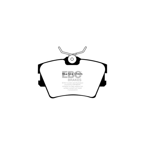 EBC | Brake DP1115+D1140+DP1102+D1104 | Ford Galaxy MK1 1997-2006 - FD Racing