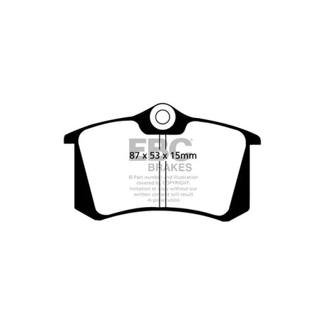 EBC | Brake DP1117+D817+DP680+D816 | Volkswagen Mk4 1998-1999 - FD Racing