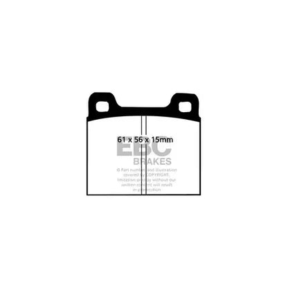 EBC | Brake Kit DP104+D141+DP104+D142 | Porsche 911 1971-76 - FD Racing