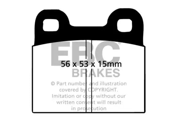 EBC | Brake Kit DP105+D131 | Volkswagen Golf Mk1 1974-1984 - FD Racing