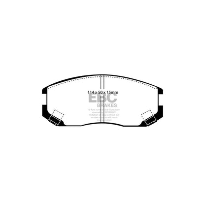 EBC | Brake Kit DP1063+D866+DP986+D647 | Mitsubishi Lancer 1992 - FD Racing