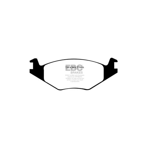 EBC | Brake Kit DP1084 + D810 | Volkswagen Polo 6N 1994-1996 - FD Racing