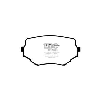 EBC | Brake Kit DP1099+D1096 | Suzuki Grand Vitara 1998-2006 - FD Racing