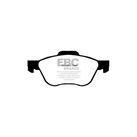 EBC Brake Kit | DP21376+D969 | Nissan Primera 1999-2002 - FD Racing