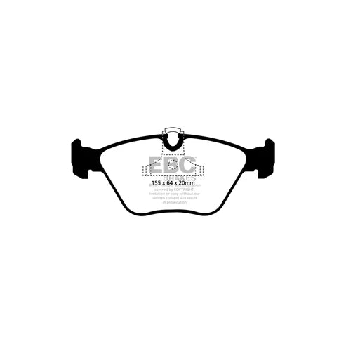 EBC Brake Kit | DP21552+D1110 | MG ZT-T 2001-2005 - FD Racing