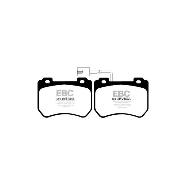 EBC Brake Kit | DP22074+D1762 | Alfa Romeo Spider 2008-2010 - FD Racing