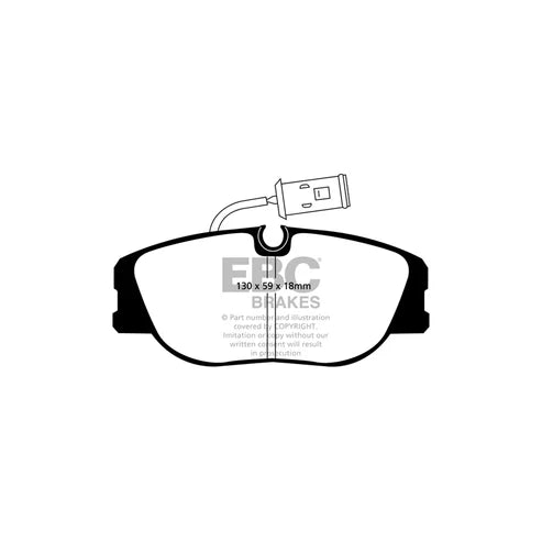 EBC Brake Kit | DP2733/3+D591 | Alfa Romeo 164 1992-1998 - FD Racing