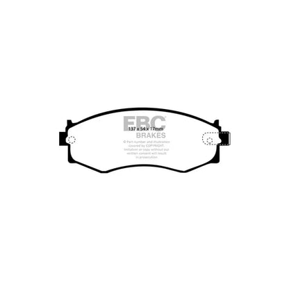 EBC Brake Kit | DP2792+D507 | Nissan Primera 1989-1998 - FD Racing